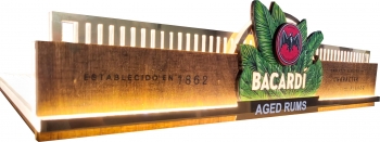 listwa podświetlana Bacardi