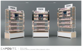 EUPHORA PAESE Szafa i ekspozytory na 2020 PROTOTYPY
